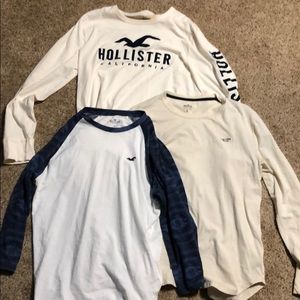 hollister long sleeves